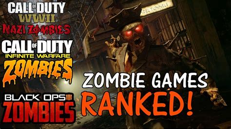 which call of duty games have zombies